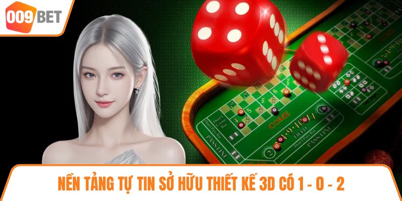 Nền tảng tự tin sở hữu thiết kế 3D có 1 - 0 - 2